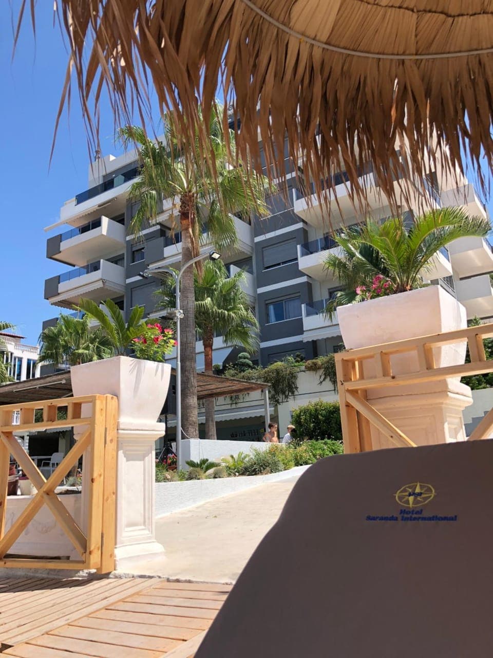 Property building, sunbed