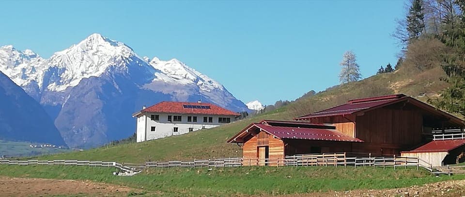 Property building, Natural landscape, Mountain view