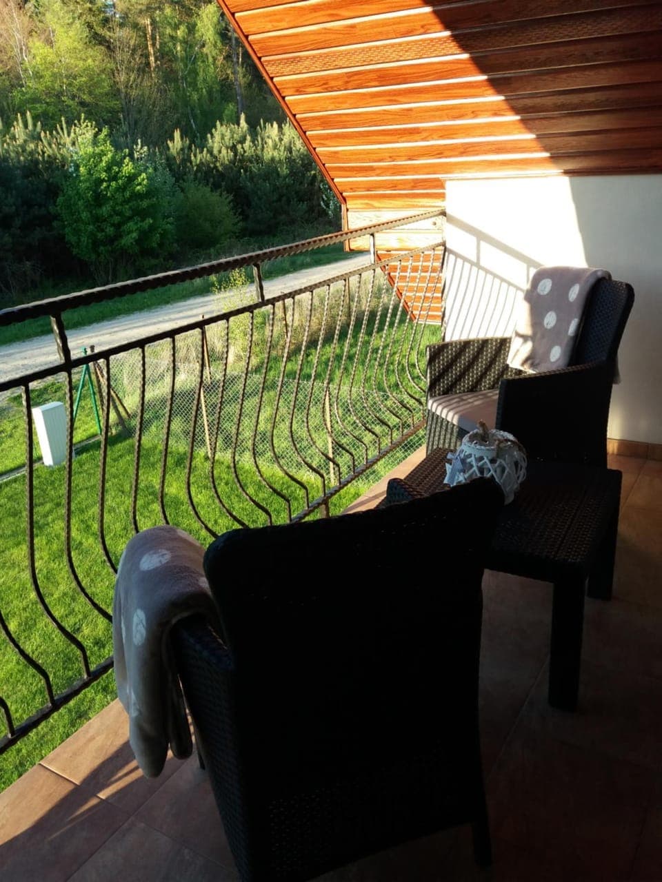 Spring, Garden, View (from property/room), Balcony/Terrace, Seating area, Garden view