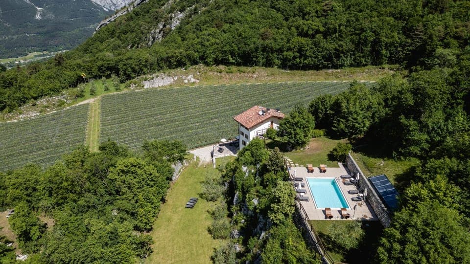 Bird's eye view, Swimming pool