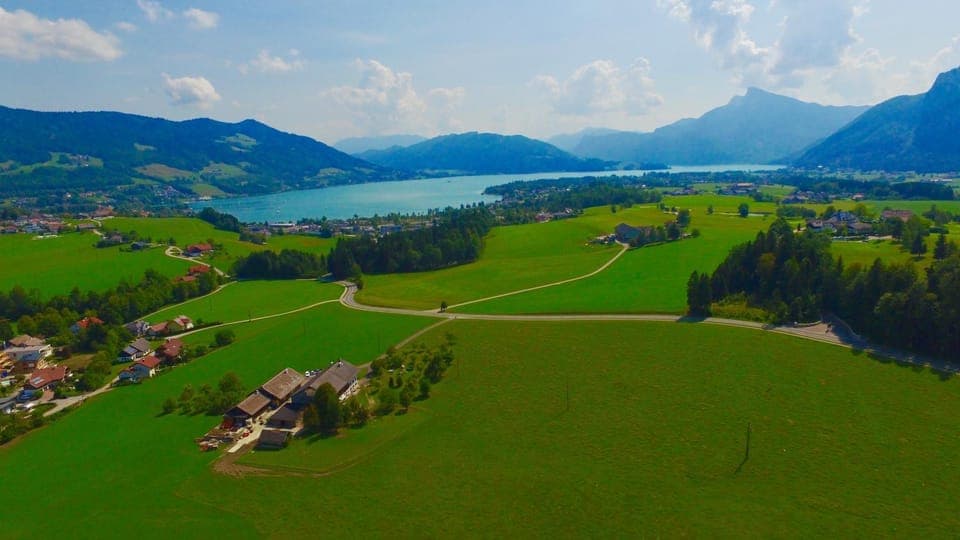 Bird's eye view, Lake view, Mountain view
