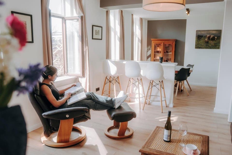 People, Living room, Seating area