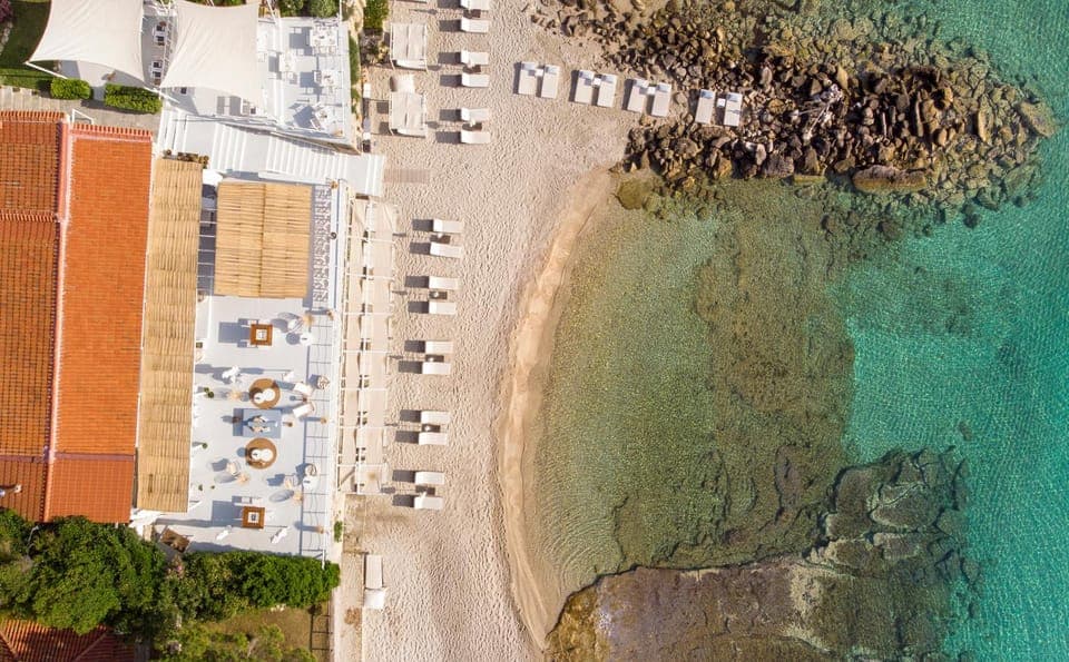 Bird's eye view, Sea view