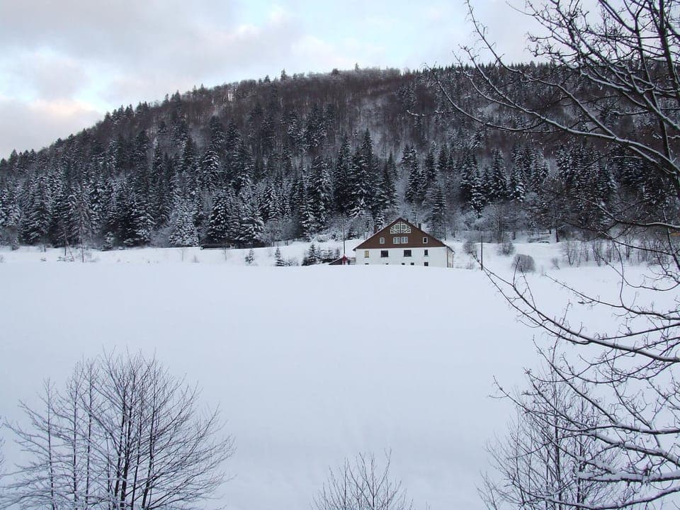 Natural landscape, Winter, Mountain view, Area and facilities