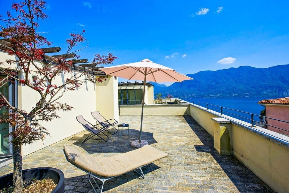 Balcony/Terrace, Lake view, Mountain view