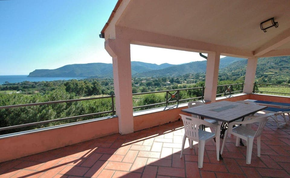 Patio, Balcony/Terrace, Garden view, Sea view