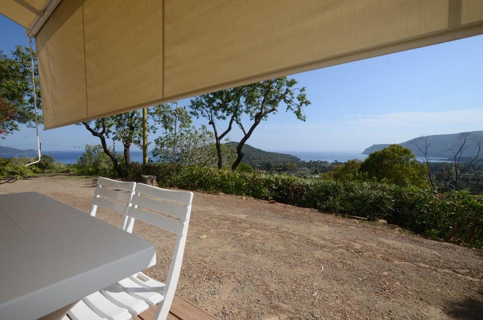 Patio, Garden, Dining area, Sea view