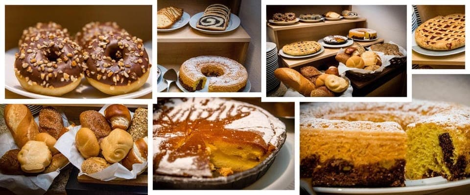 Breakfast, Buffet breakfast, Italian breakfast