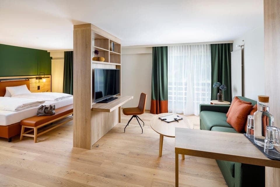 Living room, Seating area, Bedroom