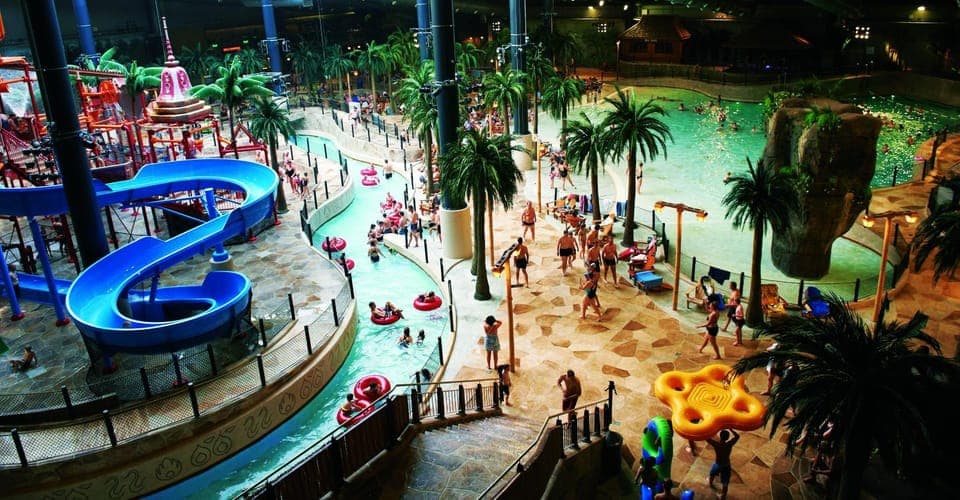 Aqua park, Swimming pool
