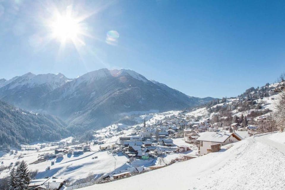 Natural landscape, Winter, Mountain view