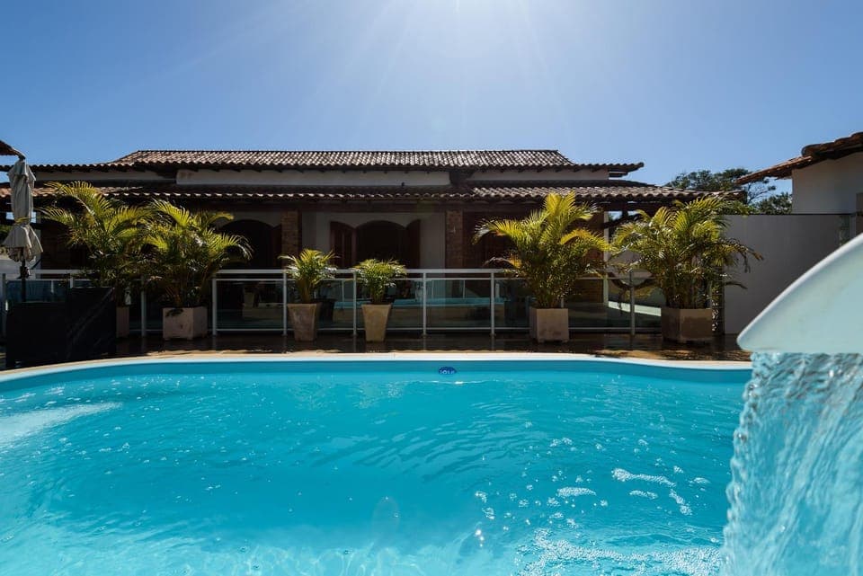 Property building, Pool view