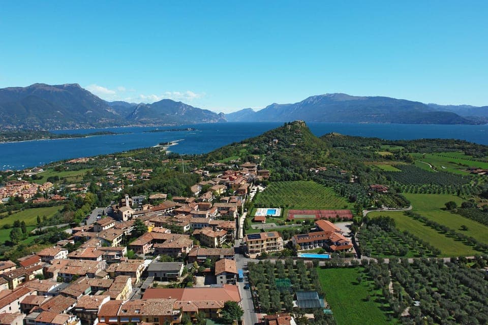 Nearby landmark, Natural landscape, Bird's eye view, City view, Lake view