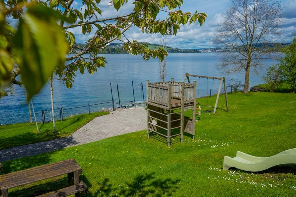 Children play ground, flat iron