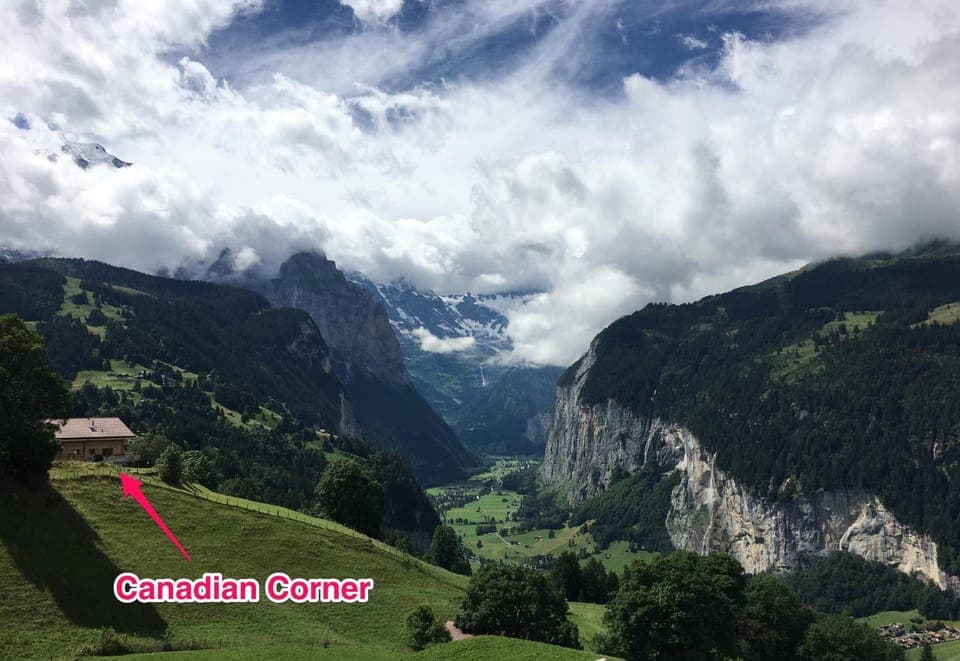 Landmark view, Mountain view