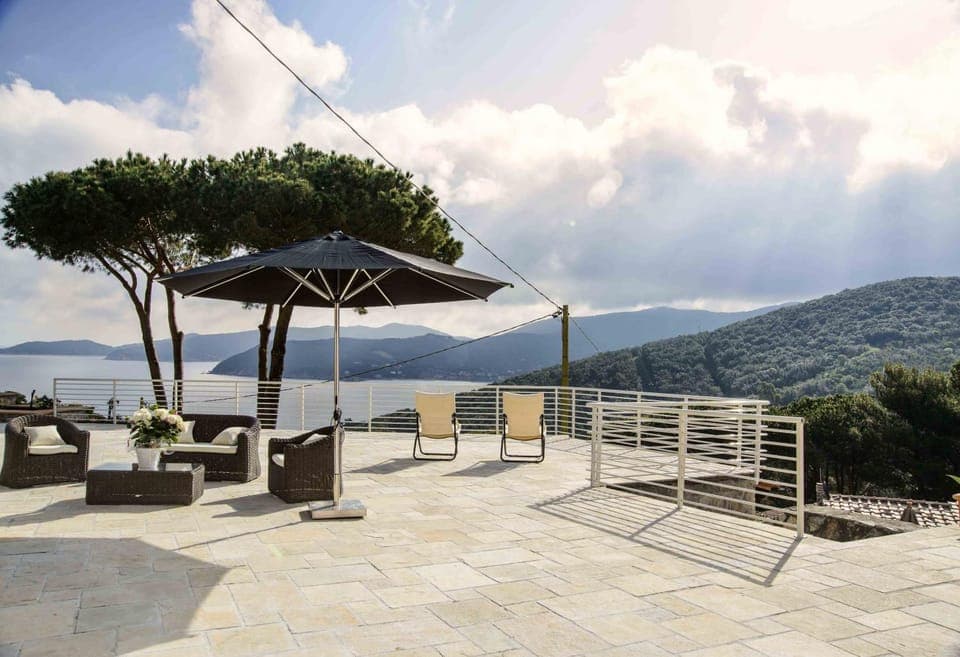 Property building, Balcony/Terrace, Sunset