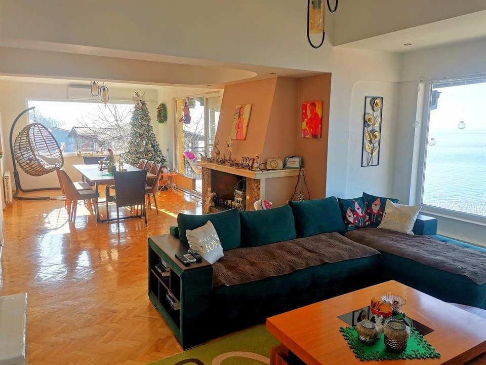 Natural landscape, Living room, Seating area, Dining area