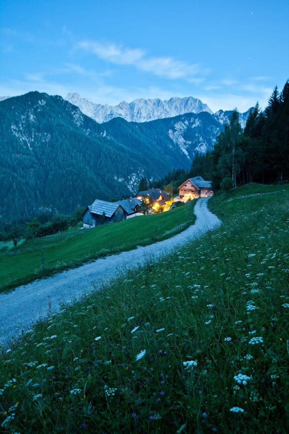 Natural landscape, Mountain view