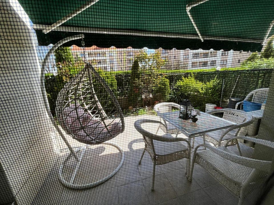 View (from property/room), Balcony/Terrace, Seating area, Dining area