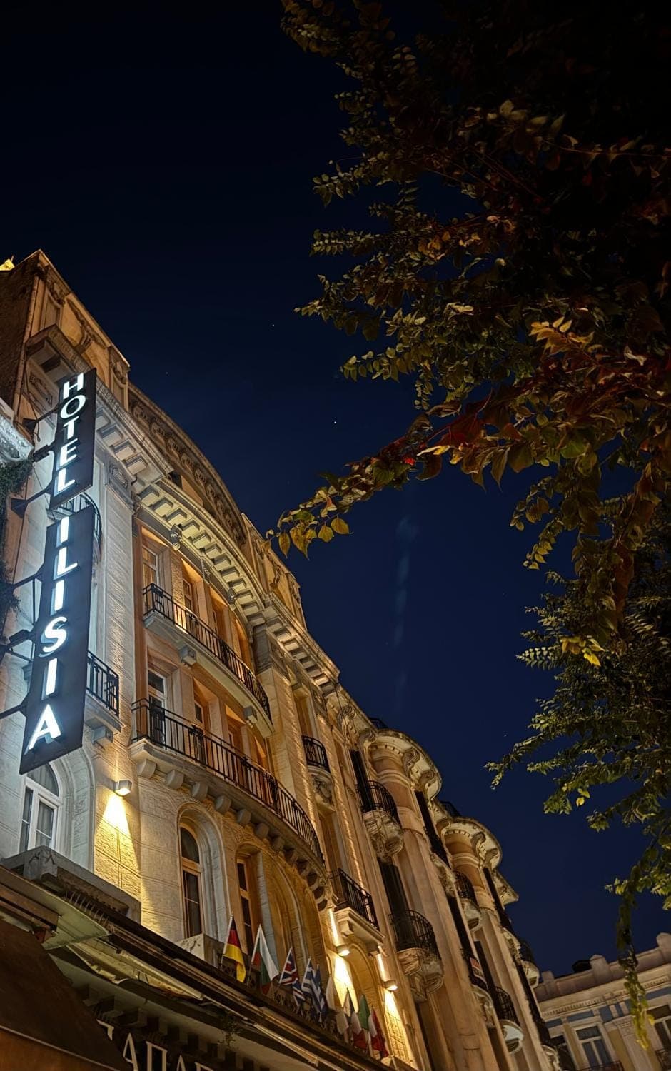 Property building, Night