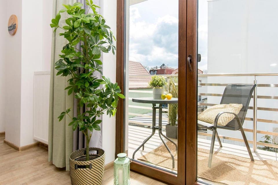 Natural landscape, View (from property/room), Balcony/Terrace, Living room