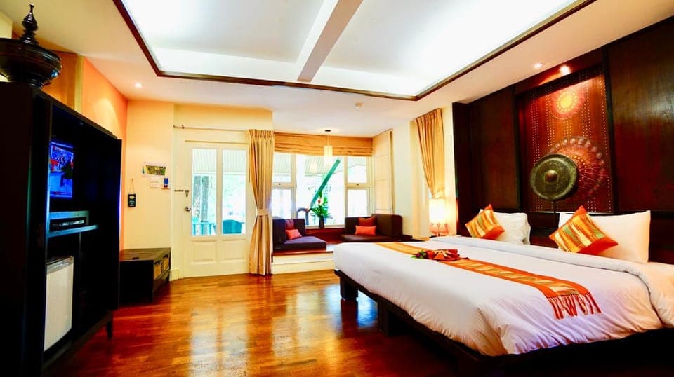 Bed, TV and multimedia, Photo of the whole room, Seating area