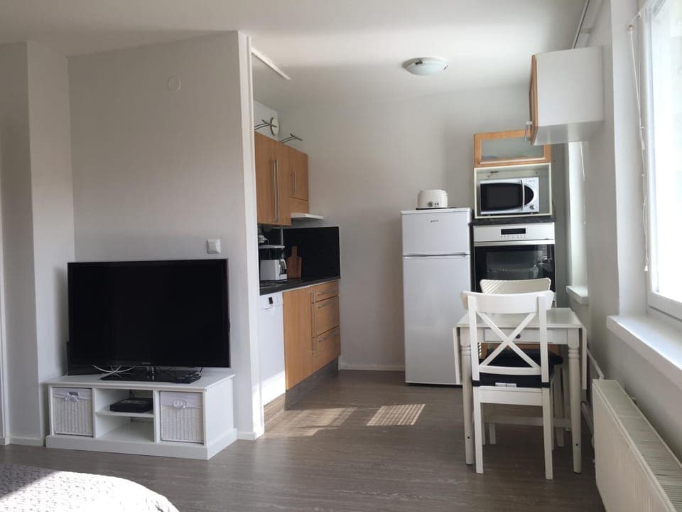 Kitchen or kitchenette, Bedroom
