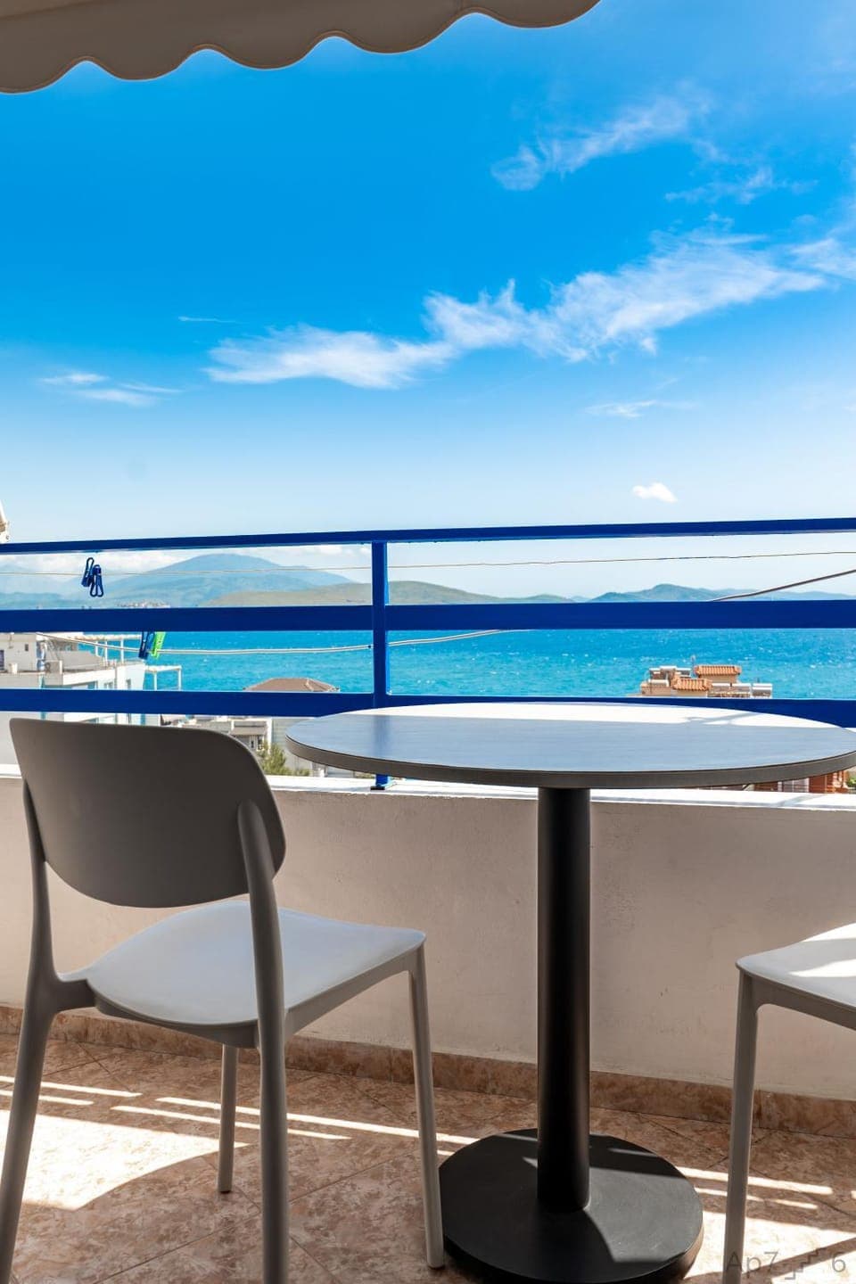 Balcony/Terrace, Dining area, City view, Sea view