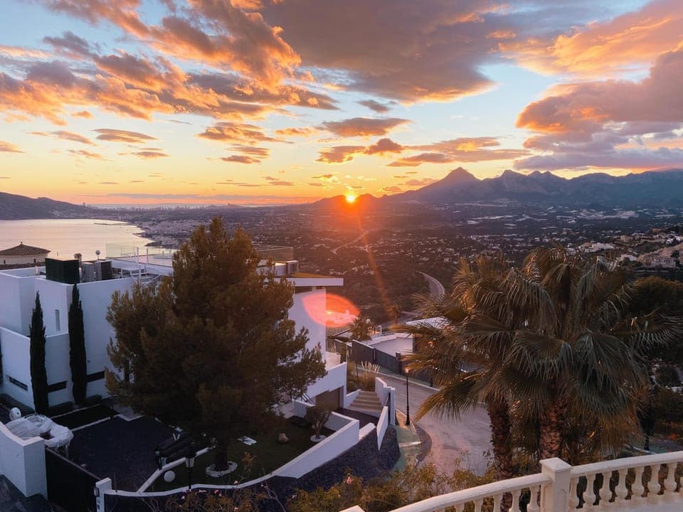 Sea view, Sunset