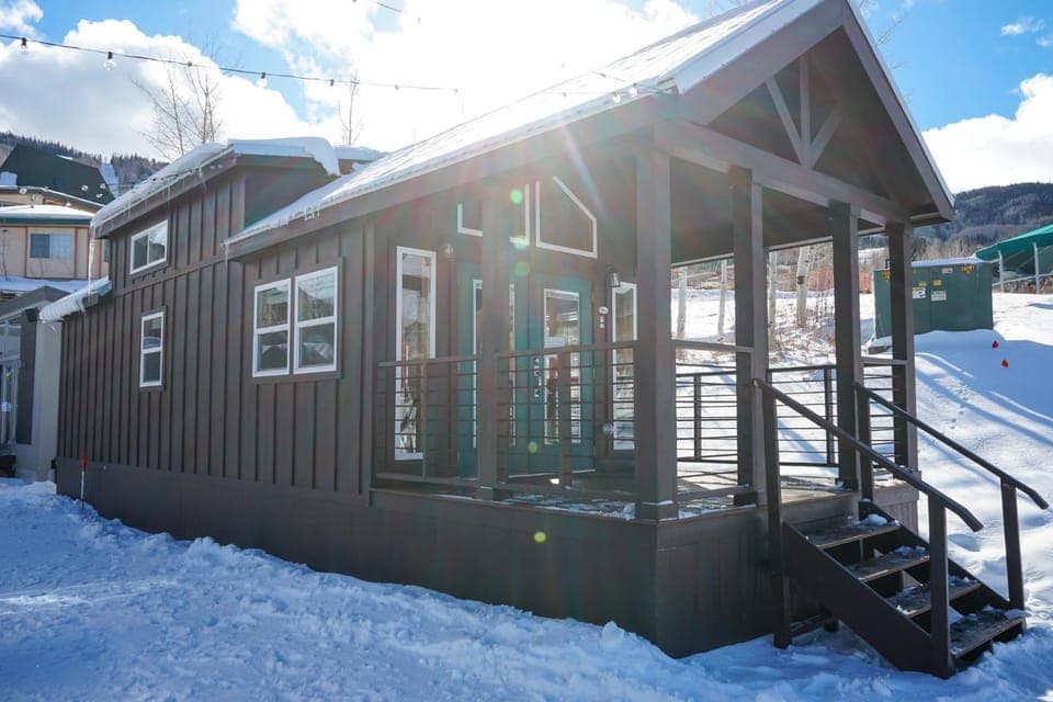 Tiny Homes at Powderhorn Mountain Resort Nature lodge in Colorado