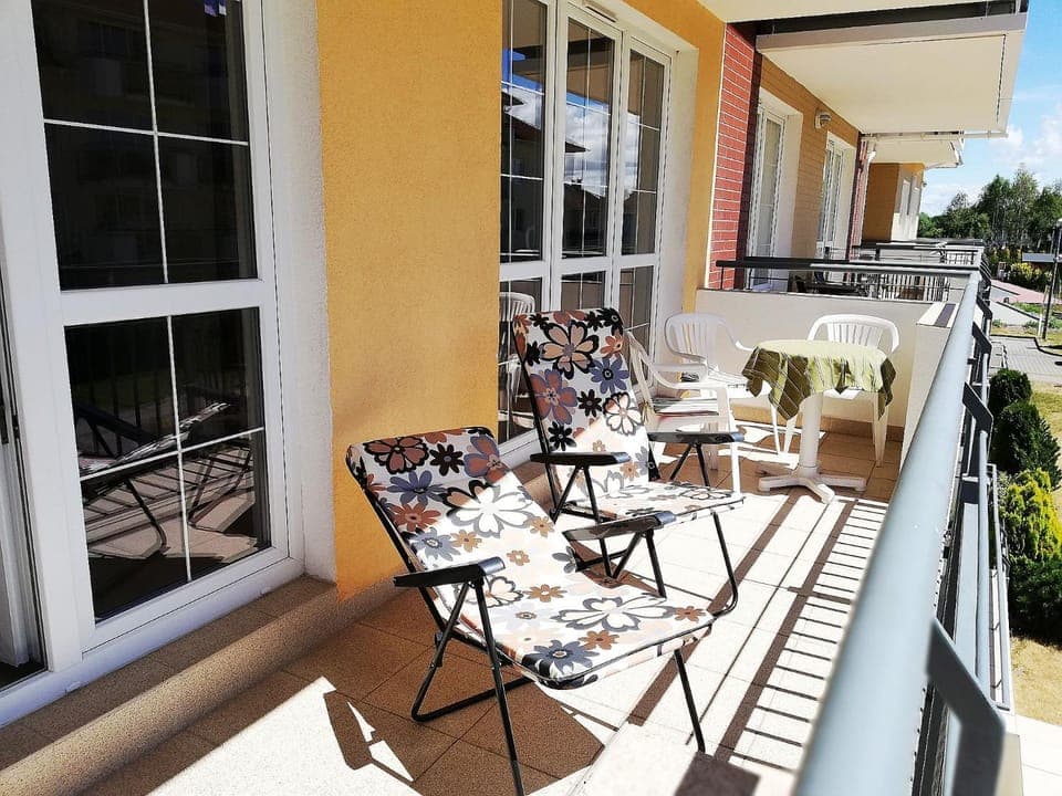 Patio, Living room, Bedroom