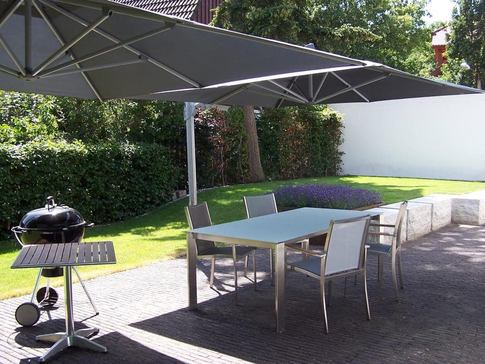BBQ facilities, Garden, Balcony/Terrace, Seating area