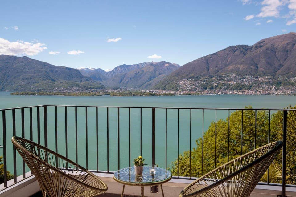 View (from property/room), Balcony/Terrace, Lake view