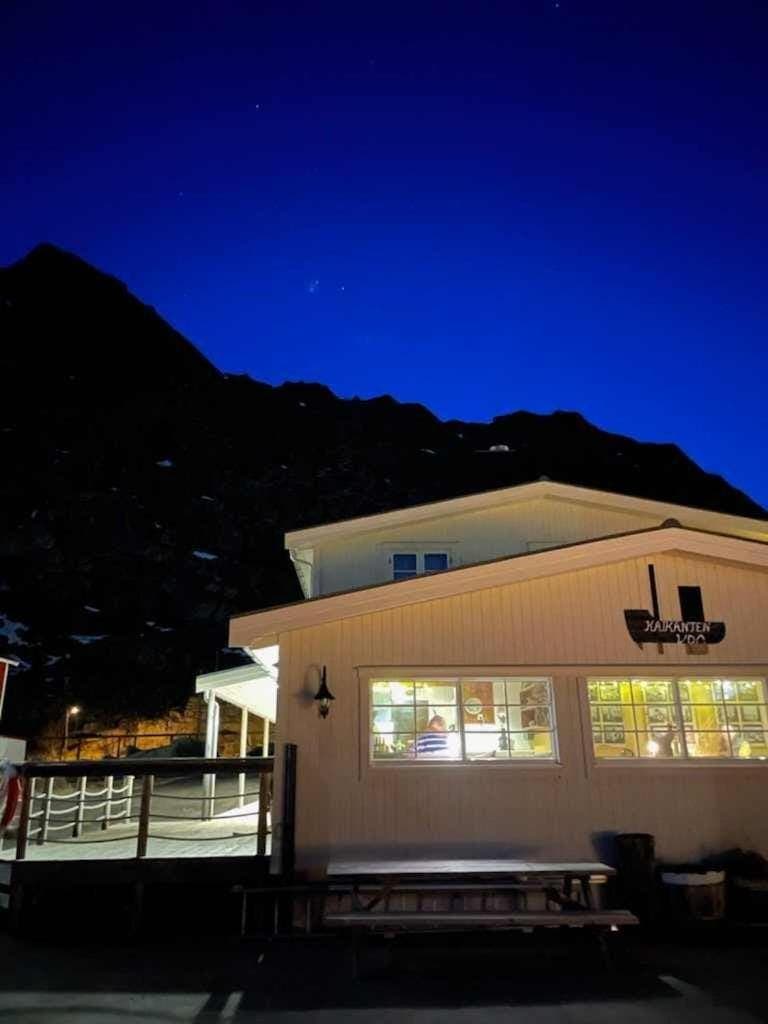 Property building, Night, Mountain view