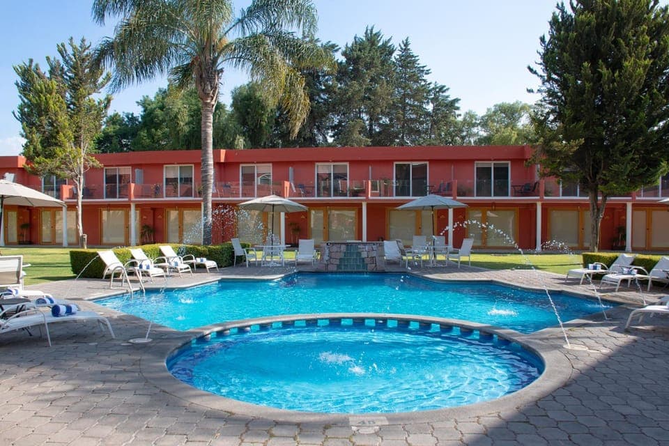 Patio, Spring, Day, Garden, Garden view, Pool view, Swimming pool