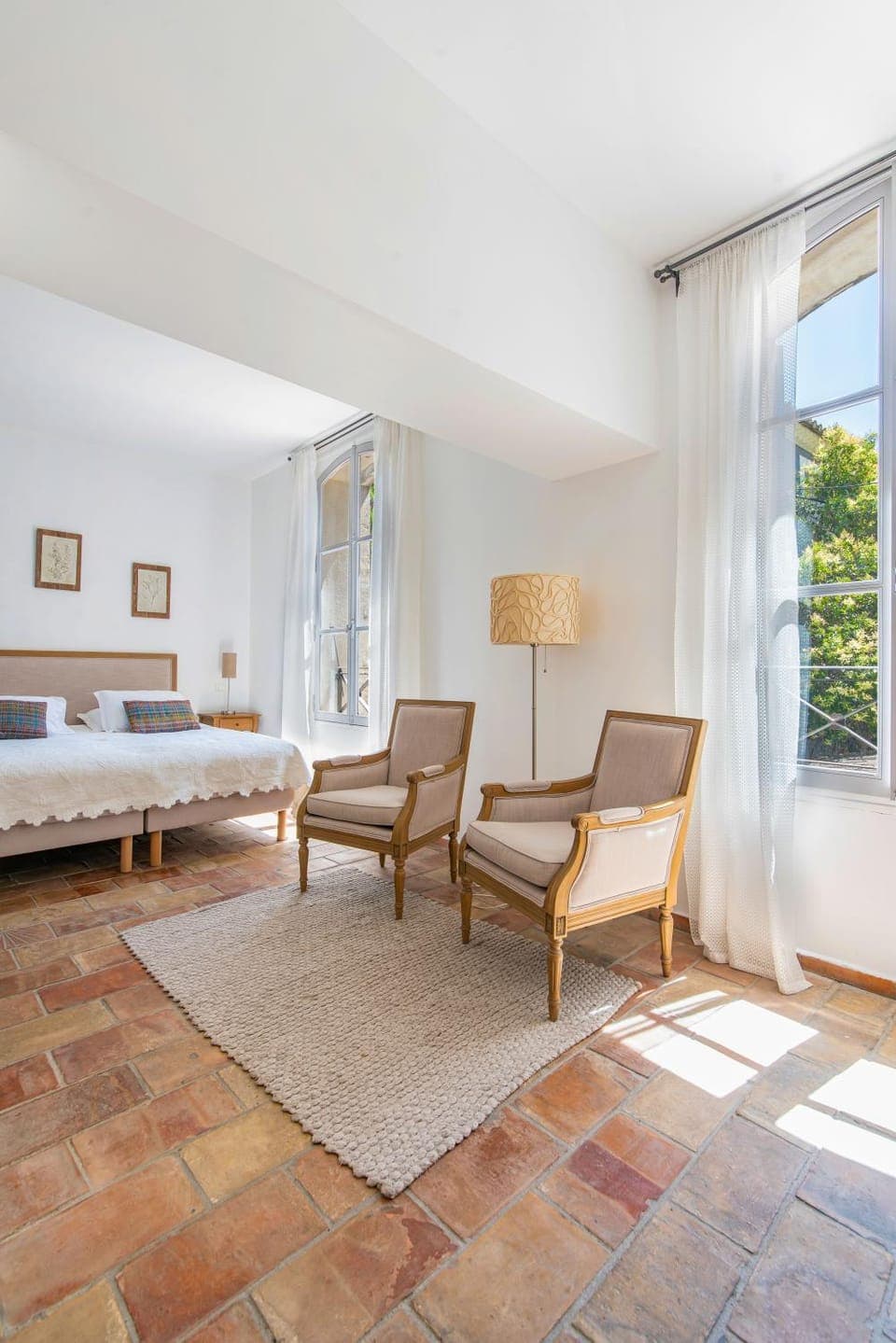 Seating area, Bedroom