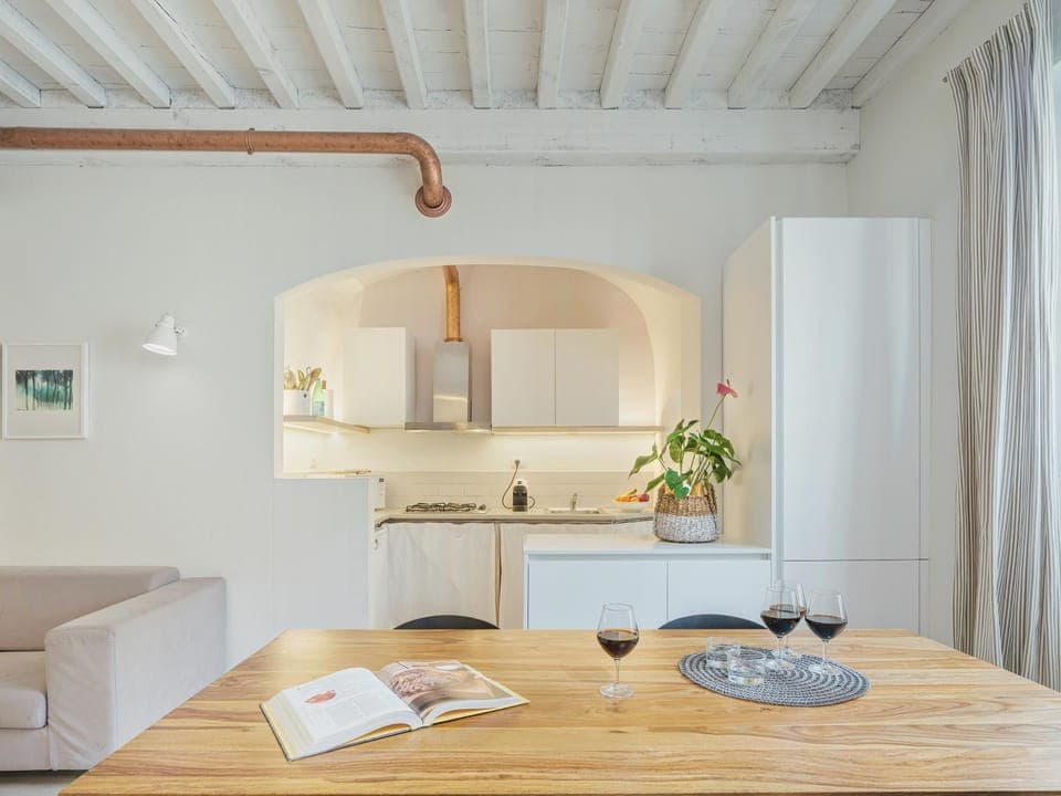 Kitchen or kitchenette, Living room, Seating area, Dining area, Lunch