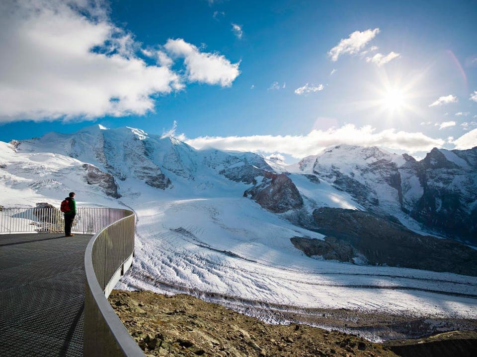 Natural landscape, Summer, Balcony/Terrace, Mountain view