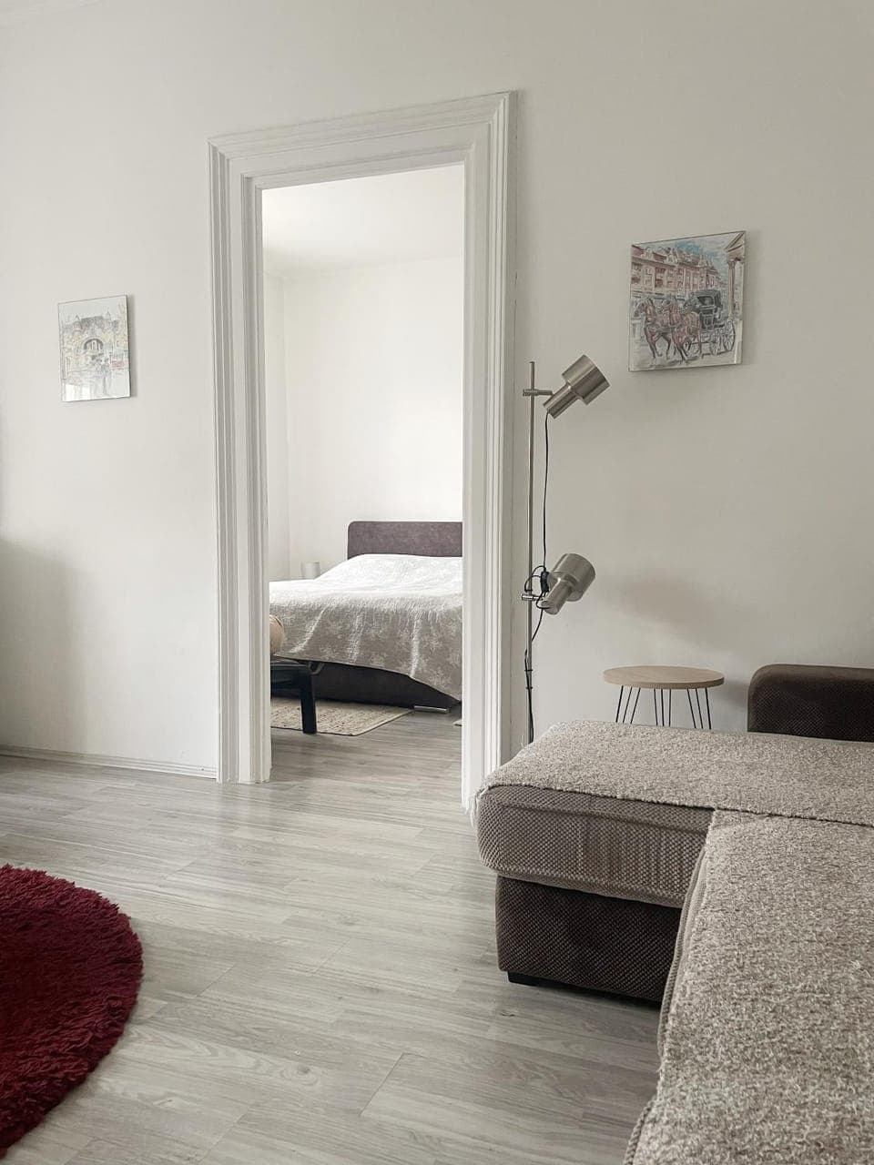 Living room, Bedroom