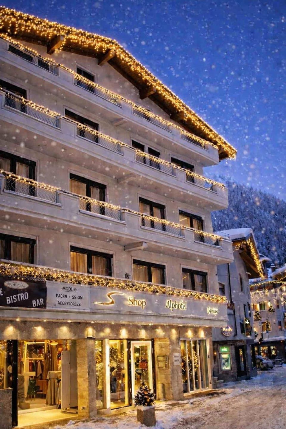 Property building, Winter