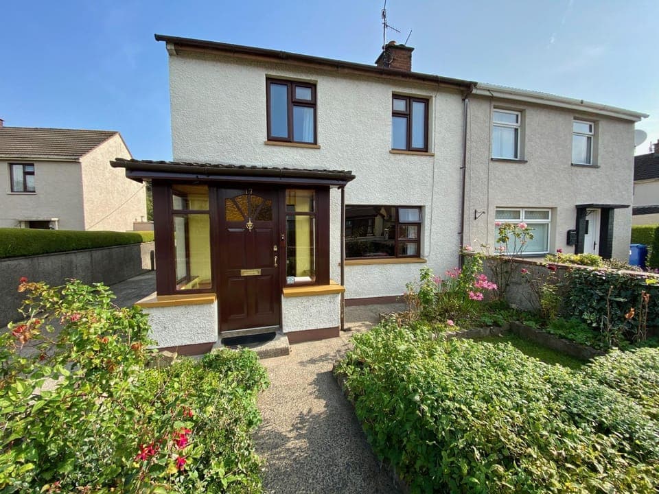 Property building, Spring, Garden view