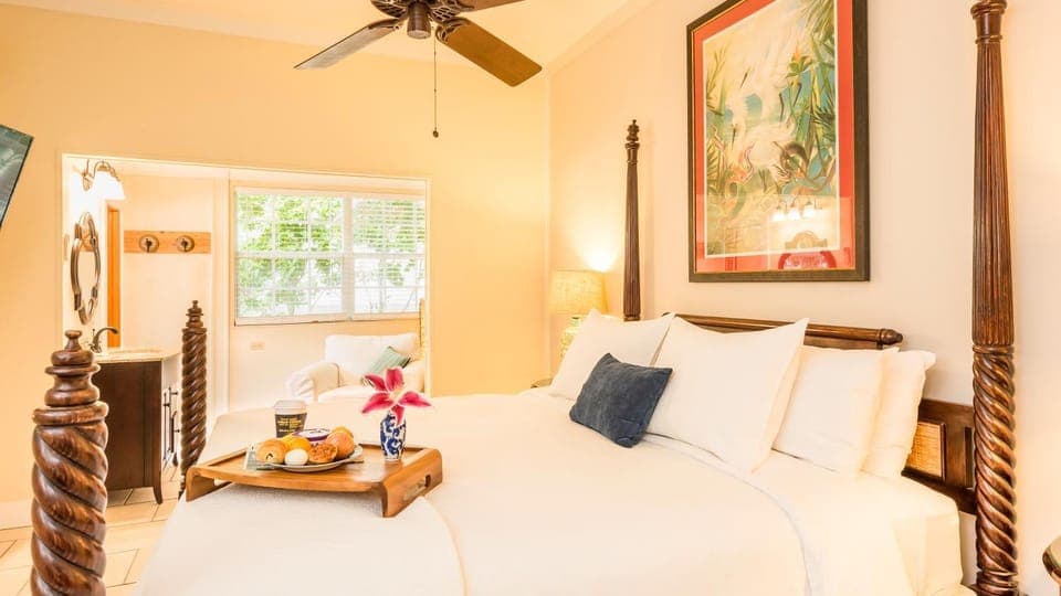 Bed, Bedroom, fireplace