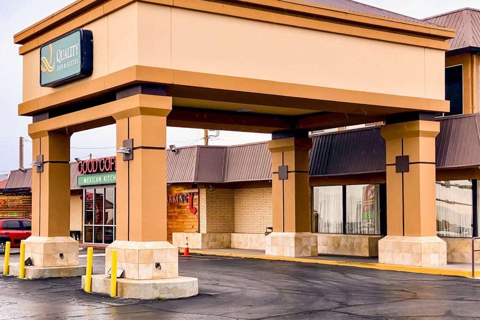 Property building, On site