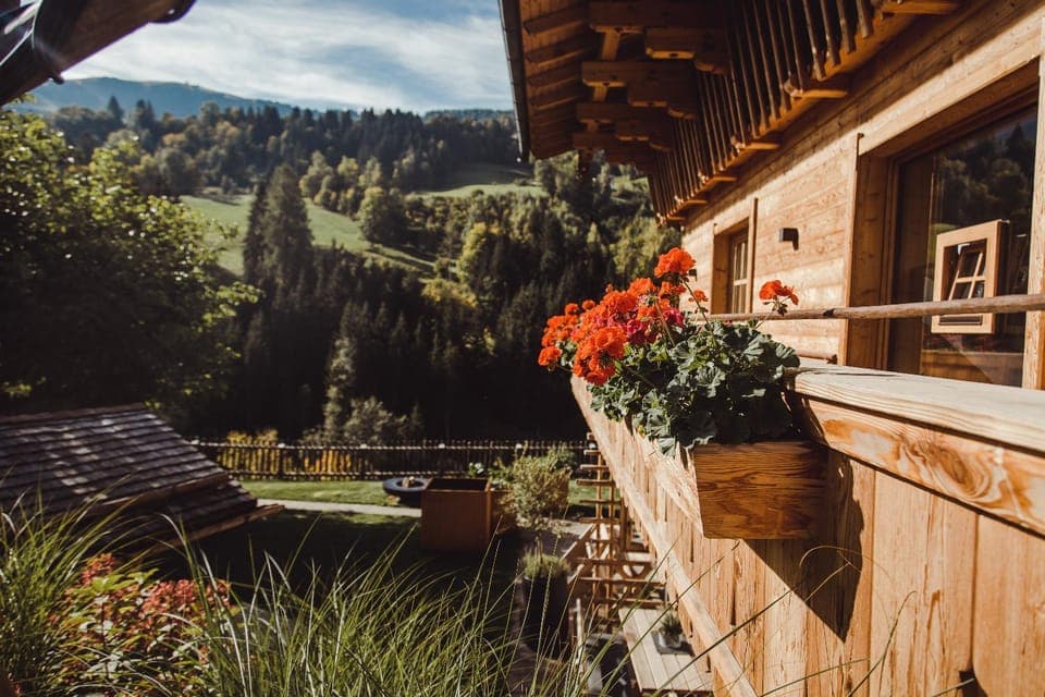 Property building, Garden, Mountain view