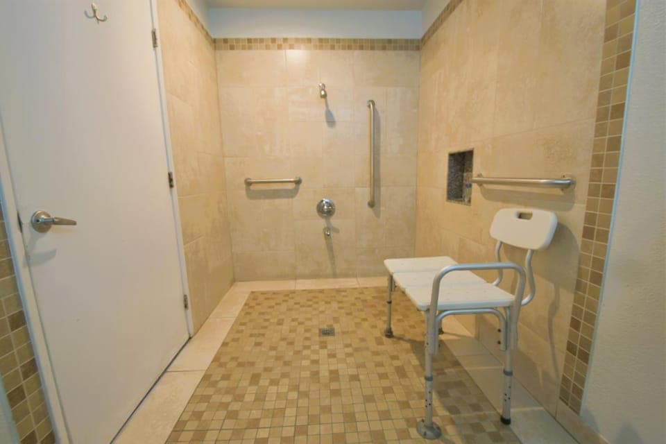 Shower, Toilet, Bathroom, Facility for disabled guests, acessibility