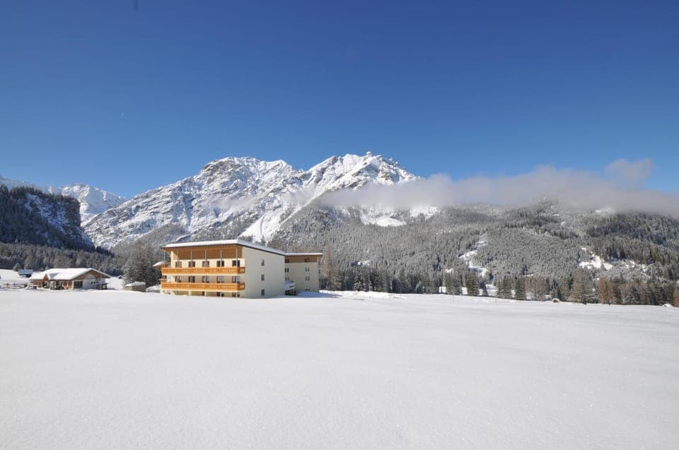 Property building, Natural landscape, Winter, Mountain view