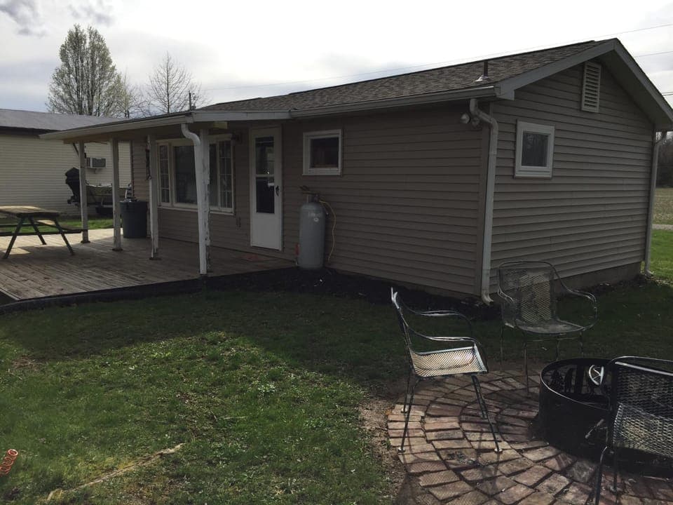 Property building, Patio