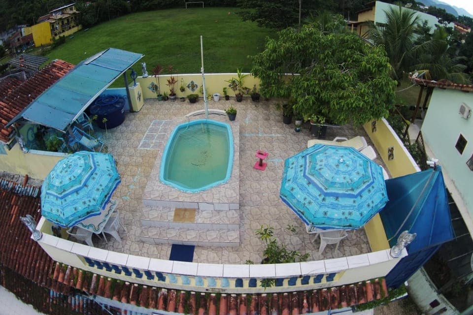 Bird's eye view, Swimming pool