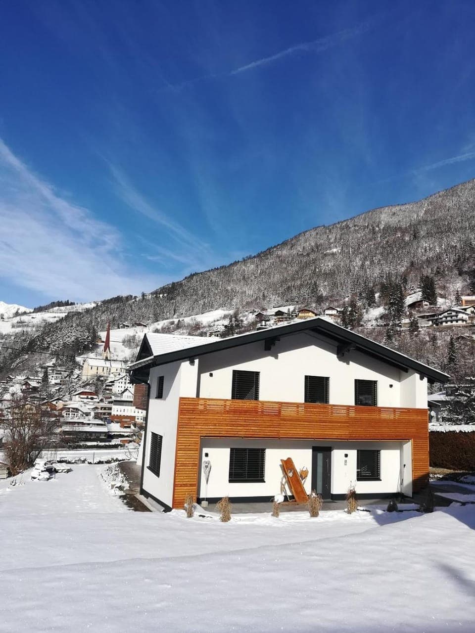 Property building, Winter