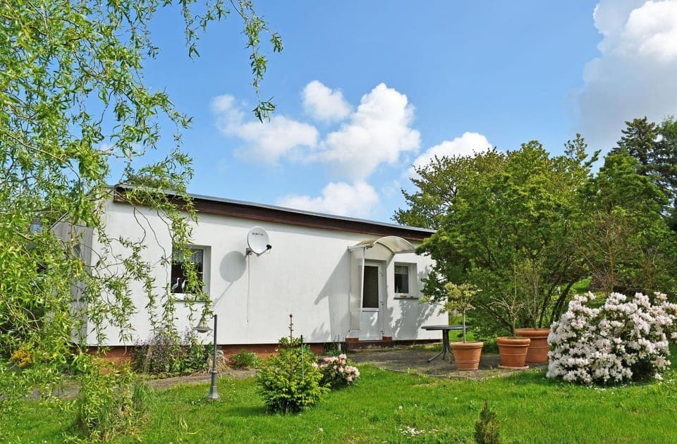 Property building, Garden view